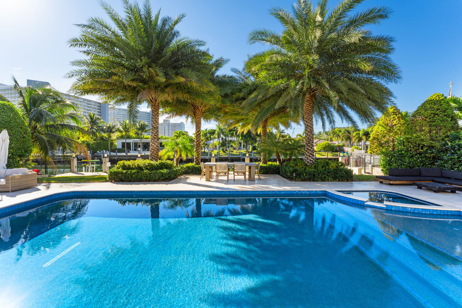 Elegant Swimming Pool | Audet Team | South Florida Real Estate